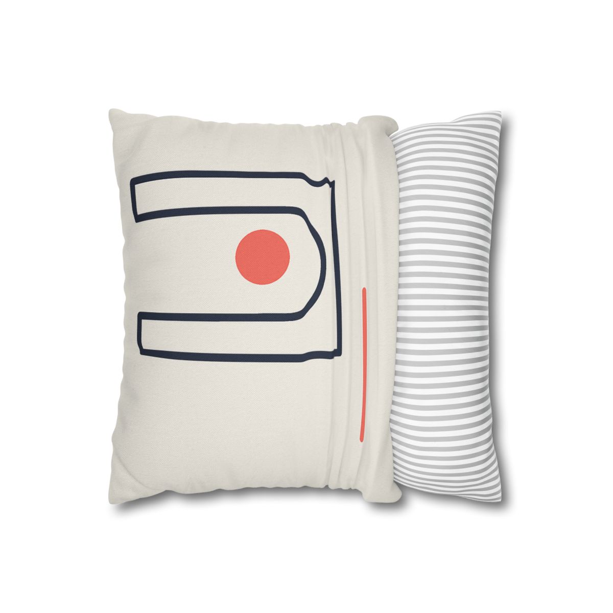 Orbit Gap Rectangles designer print pillow cases