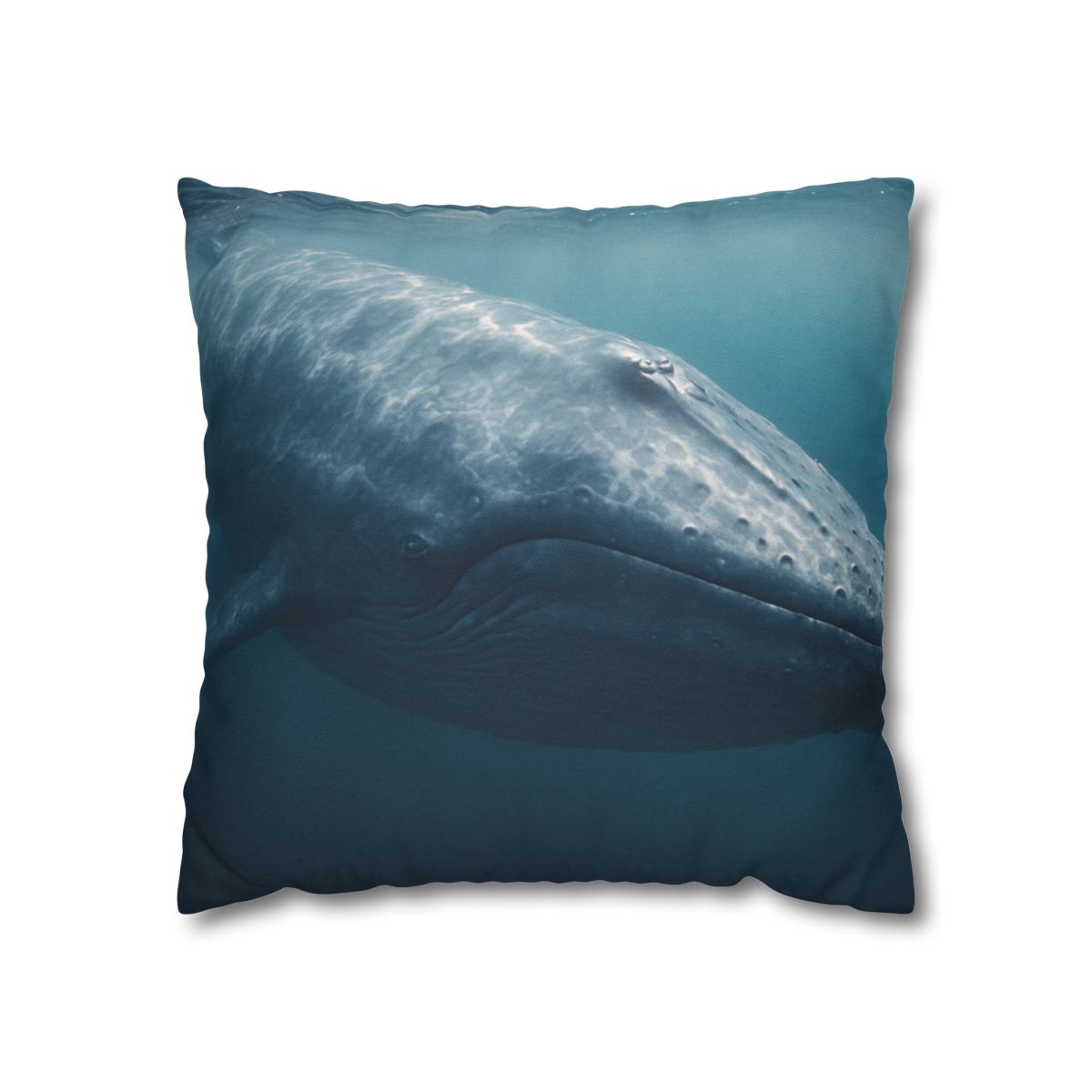 Ocean Song Blue Whale comfortable bedding pillow covers