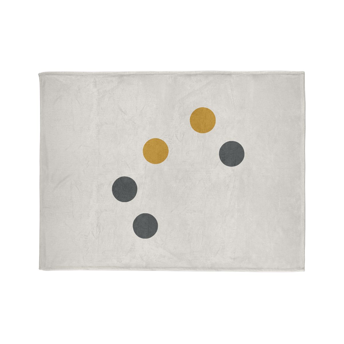 Asymmetric Dot Cluster decorative home blankets