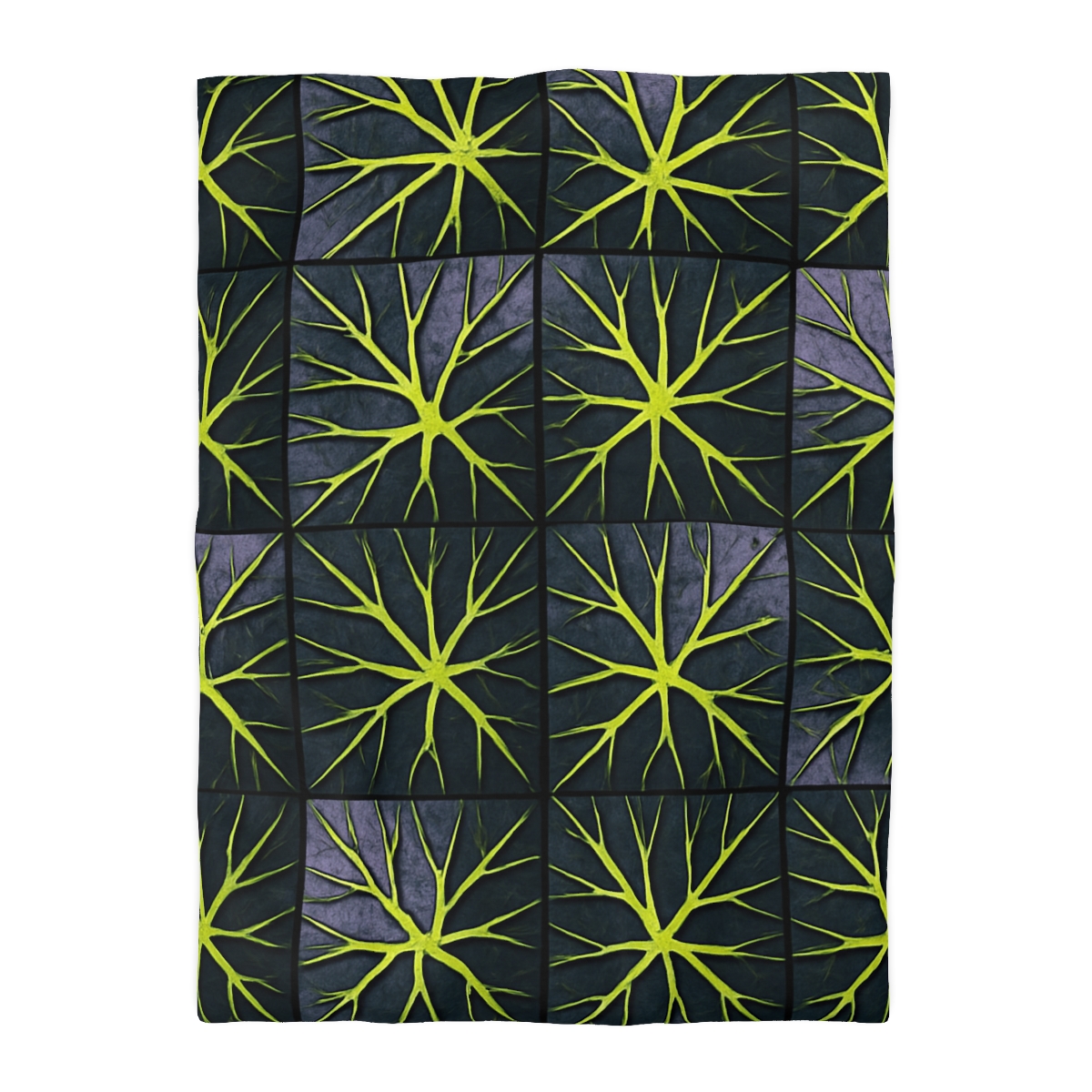Venation Starburst Mosaic personalized bedding duvets