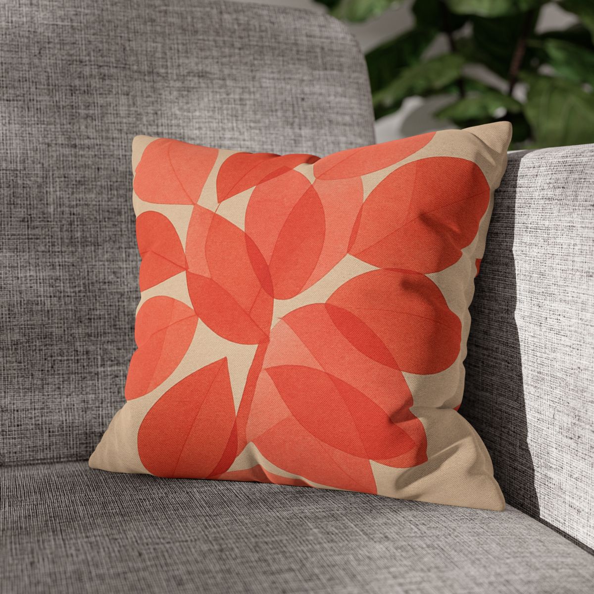 Petal Mosaic Overlay designer print pillow cases