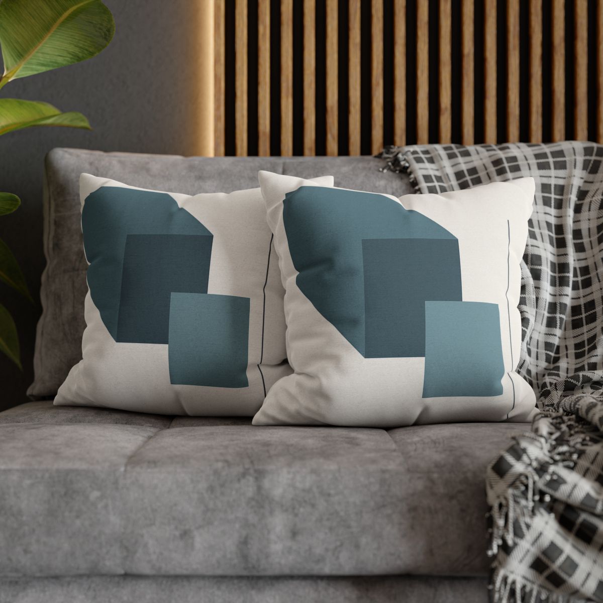 Stepped Rectangle Orbits personalized pillow covers