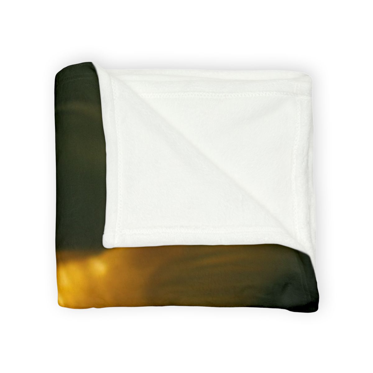 Golden Drift Koi Pair designer printed blankets