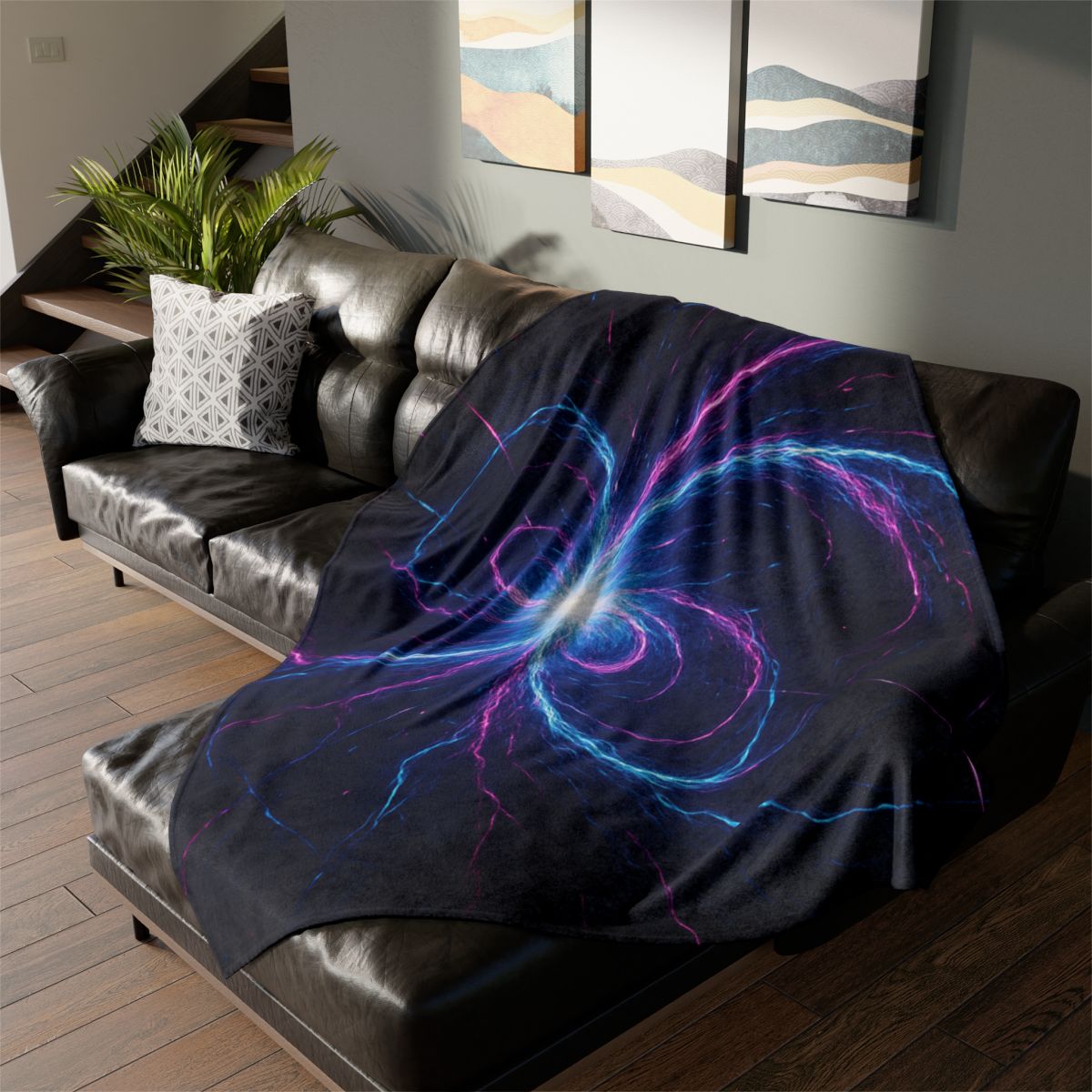Magnetar Storm Filaments unique gift blankets