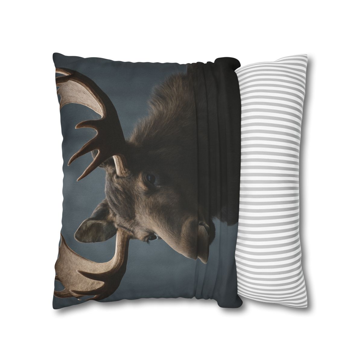 Quiet Titan Moose personalized pillow covers