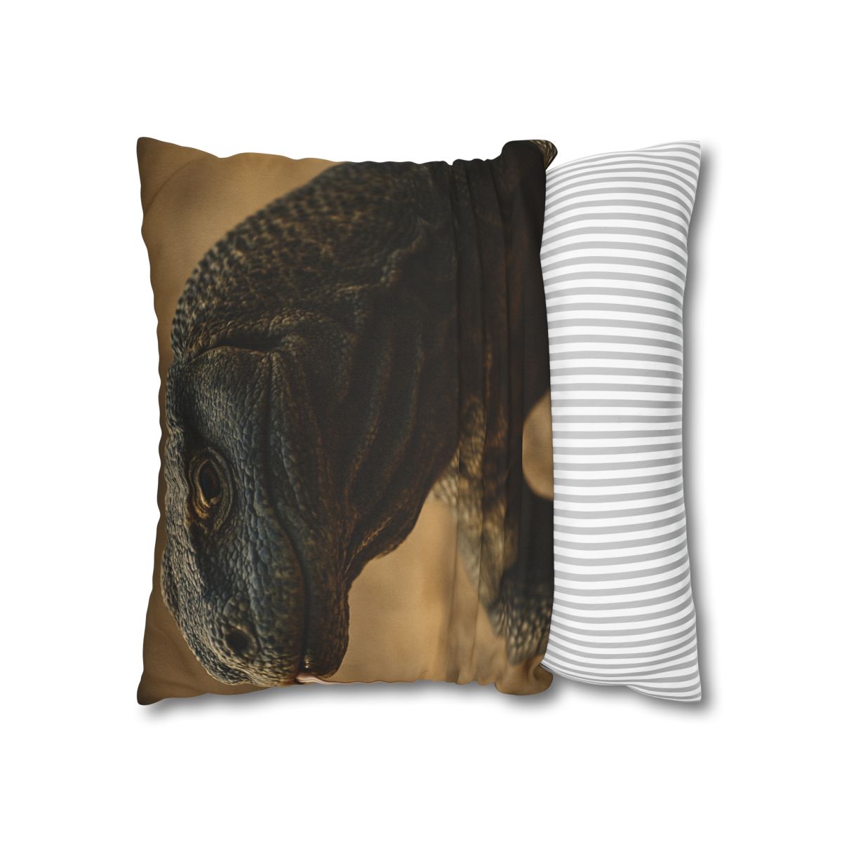 Ancient Sentinel Komodo Dragon soft cotton pillow cases