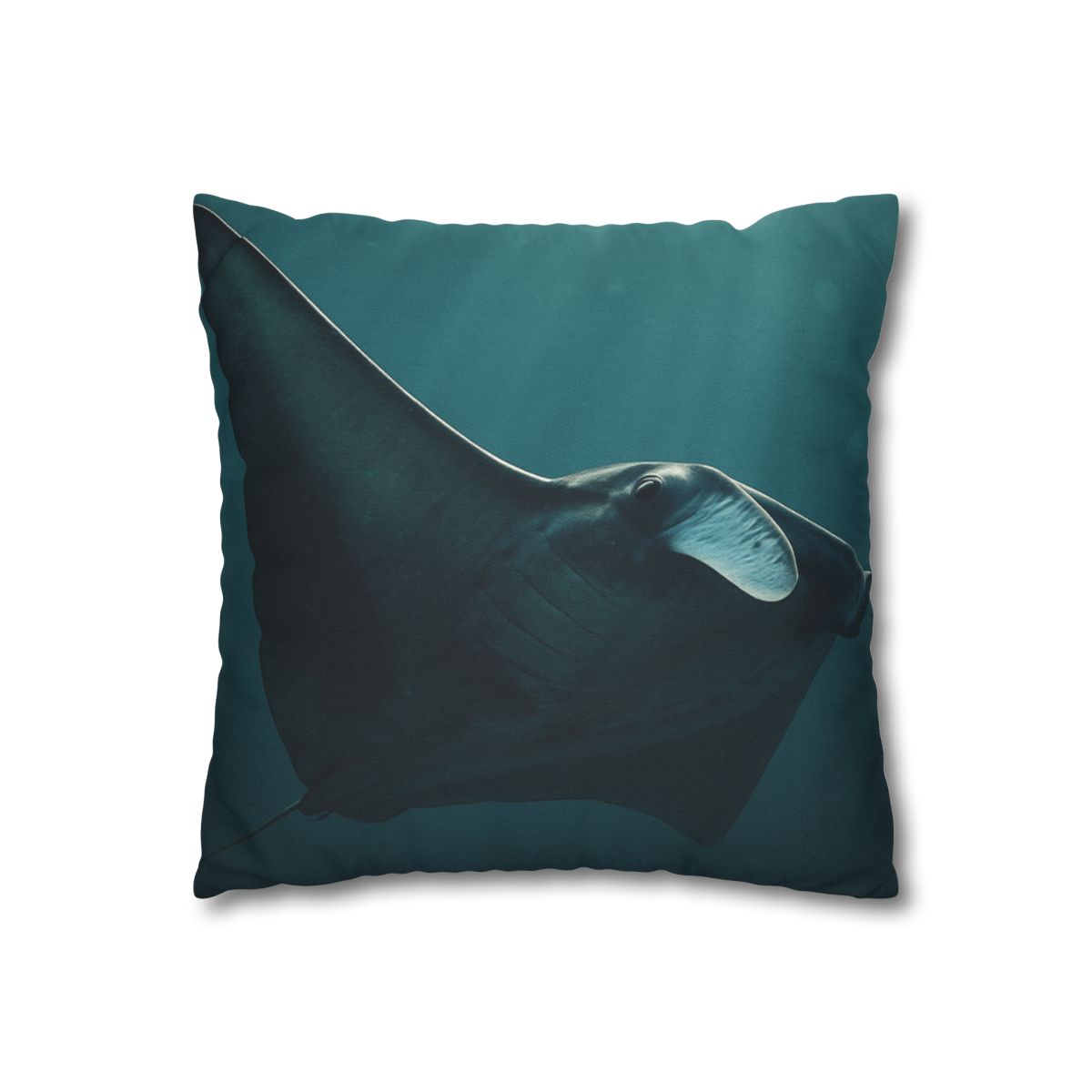 Glasswing Glide Manta Ray designer print pillow cases