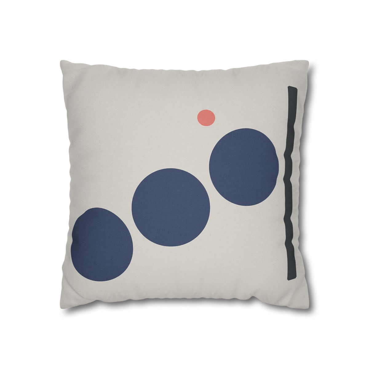 Stepped Circles And Side Bar custom pillow cases