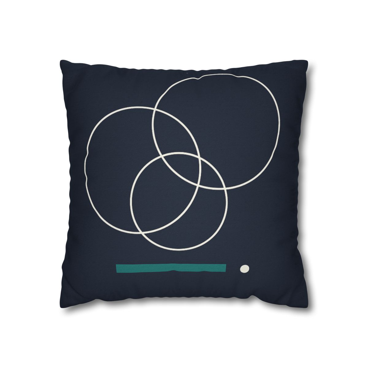 Staggered Rings And Anchored Bar trendy patterned pillow cases