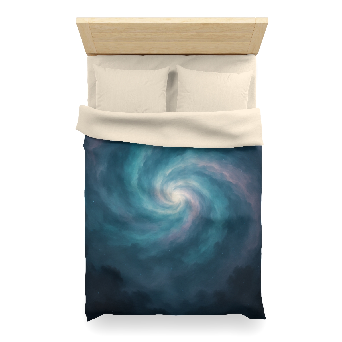 Nebula Spiral Haze unique patterned duvets