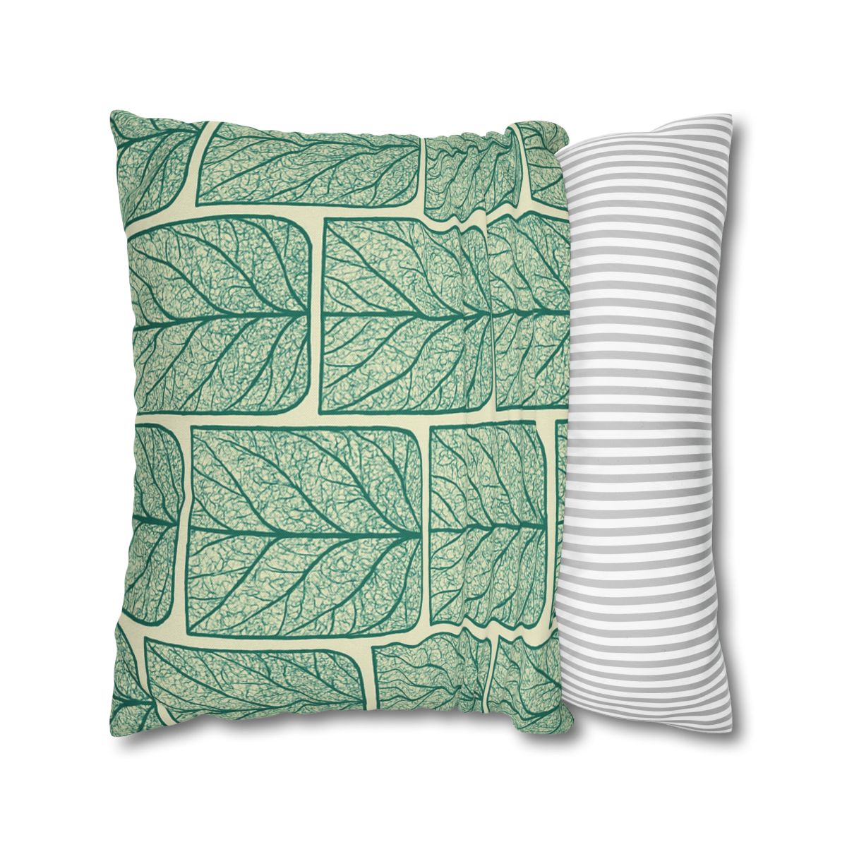 Leaf Vein Lace Grid comfortable bedding pillow covers