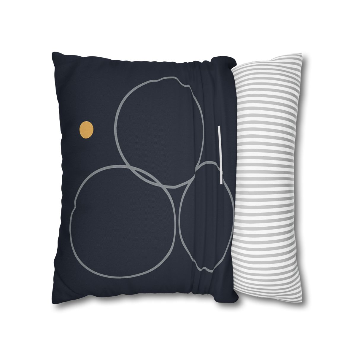 Three Rings With Shared Tangent Bar unique gift pillow cases