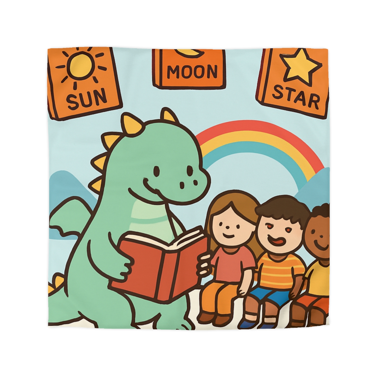 Dragon Library In The Cloud Valley unique patterned duvets