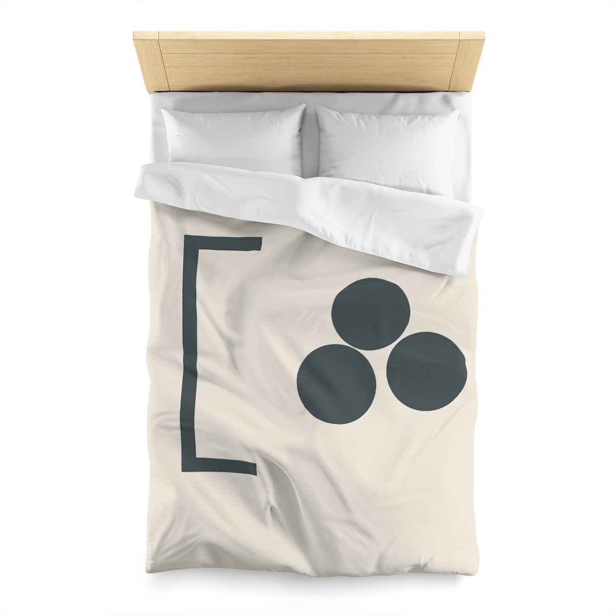 Diagonal Bracket And Three Circle Cluster warm winter duvets