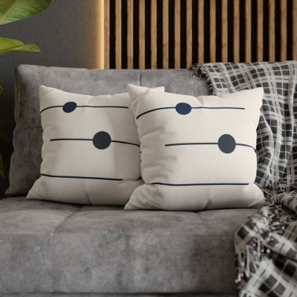 Orbital Line Array custom pillow cases