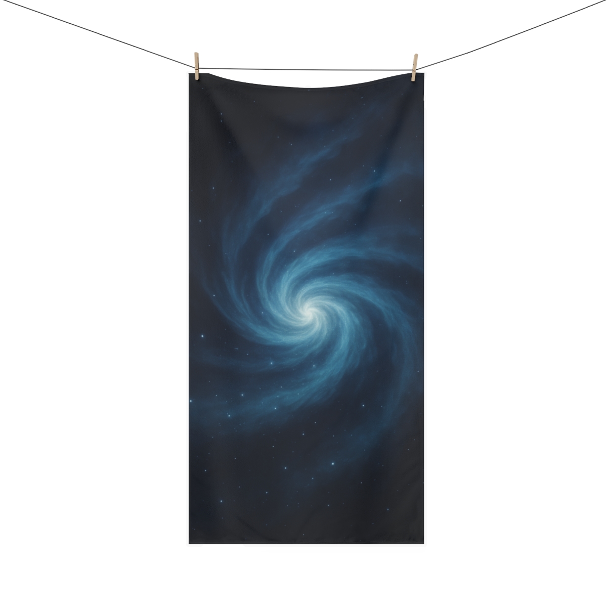 Nebula Spiral Garden custom towels