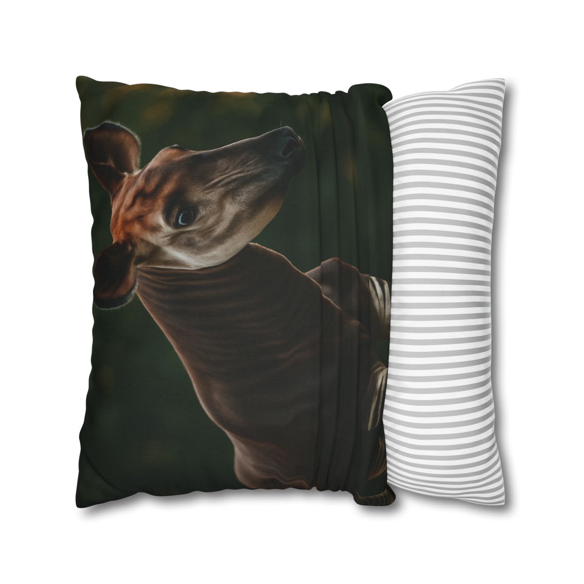 Velvet Shadow Okapi unique gift pillow cases