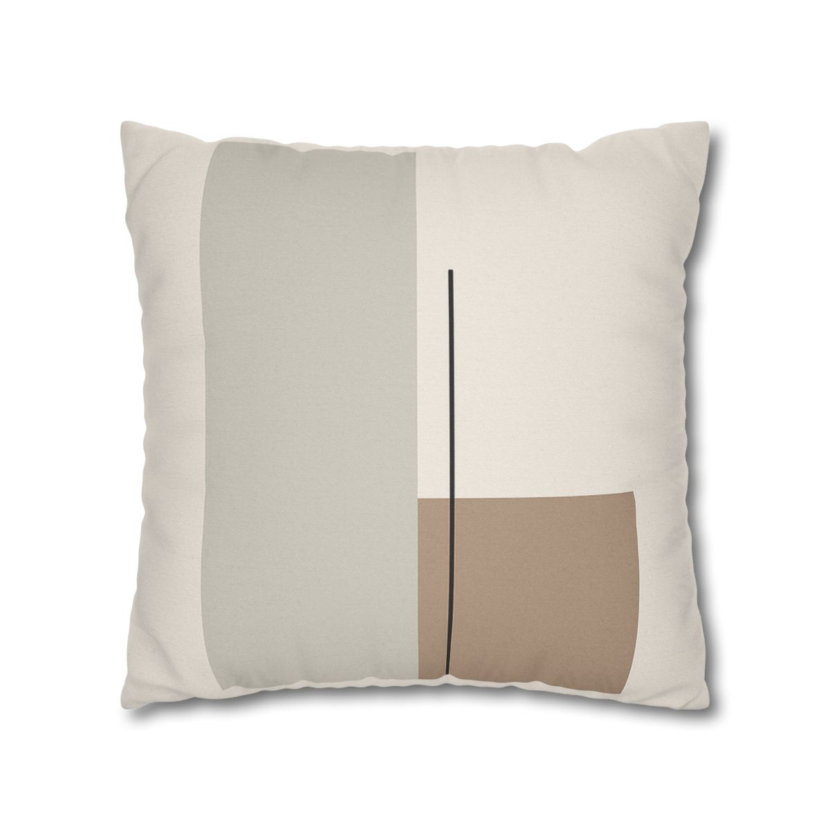 Offset Rectangle Pair With Line custom pillow cases