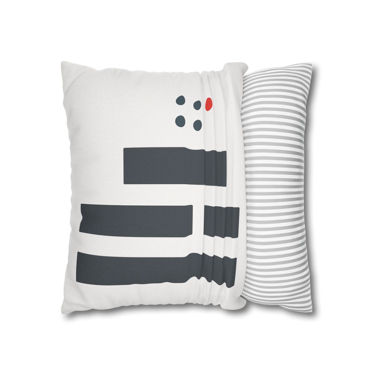 Stepped Columns With Missing Cell Grid trendy patterned pillow cases