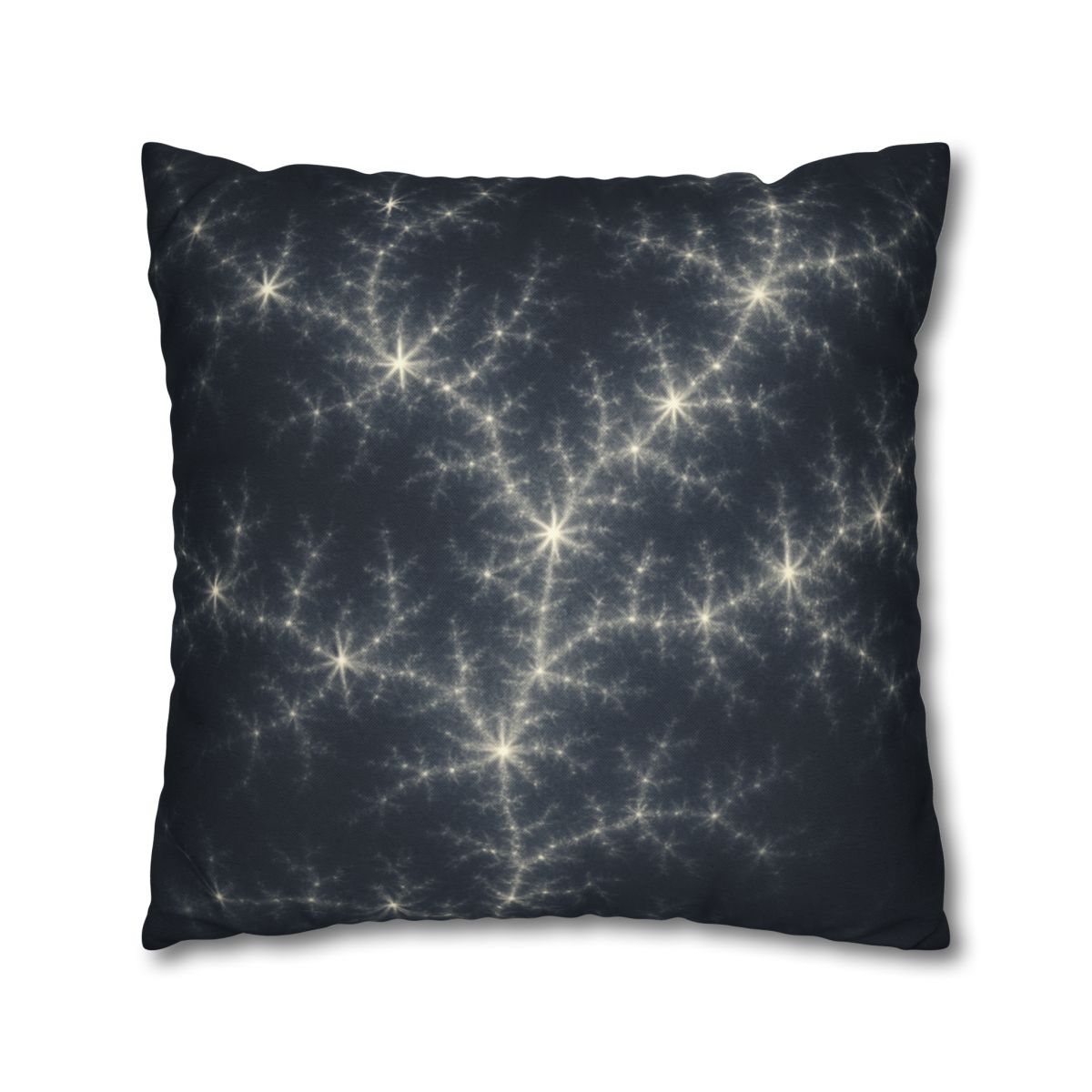 Starlit Fractal Cluster Drift stylish decorative pillowcases