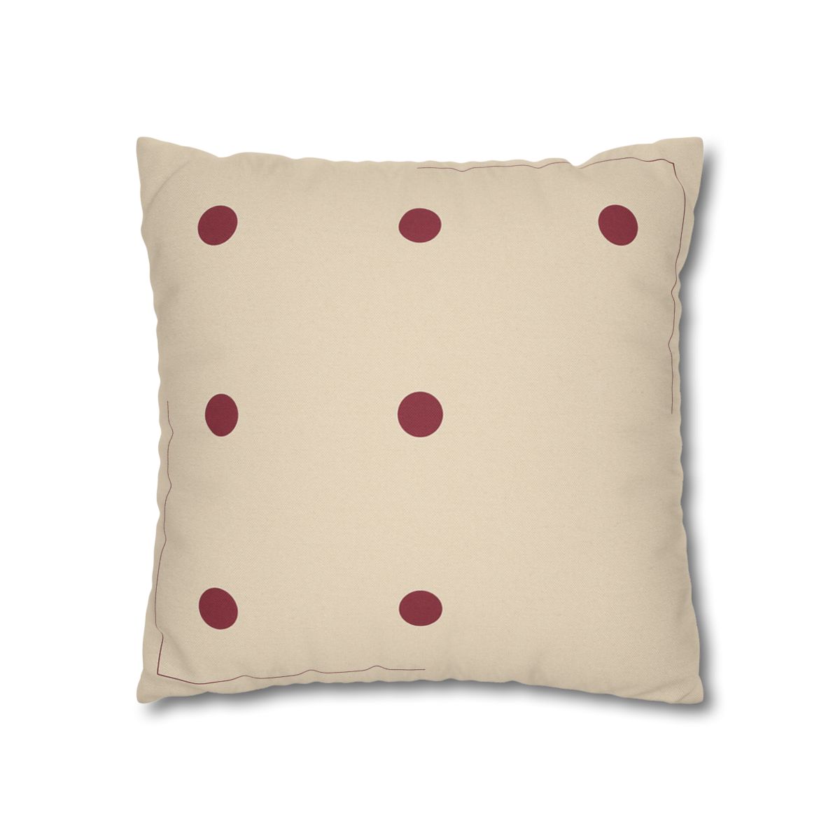 Sparse Orbiting Dots Grid stylish decorative pillowcases