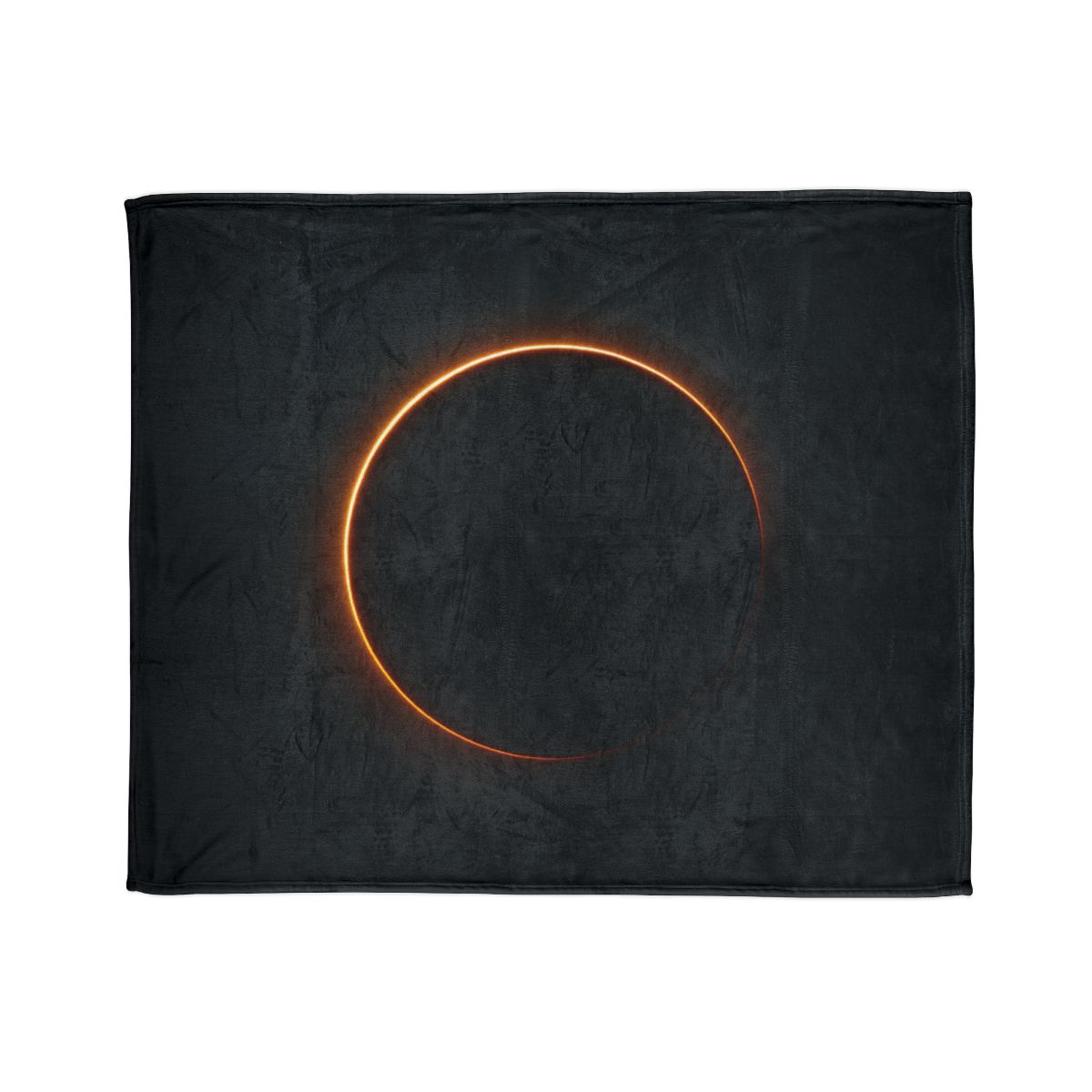 Void Horizon Silhouette Bloom stylish throw blankets