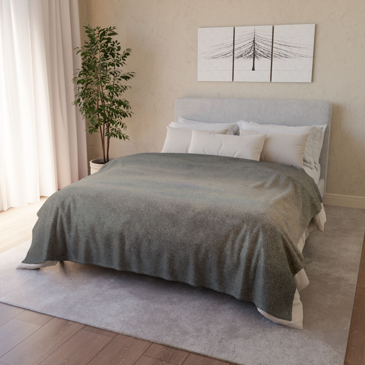 Microwave Echo Grainfield trendy patterned blankets