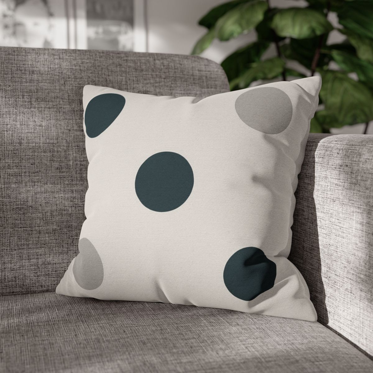 Sparse Dot Grid Rhythm stylish decorative pillowcases