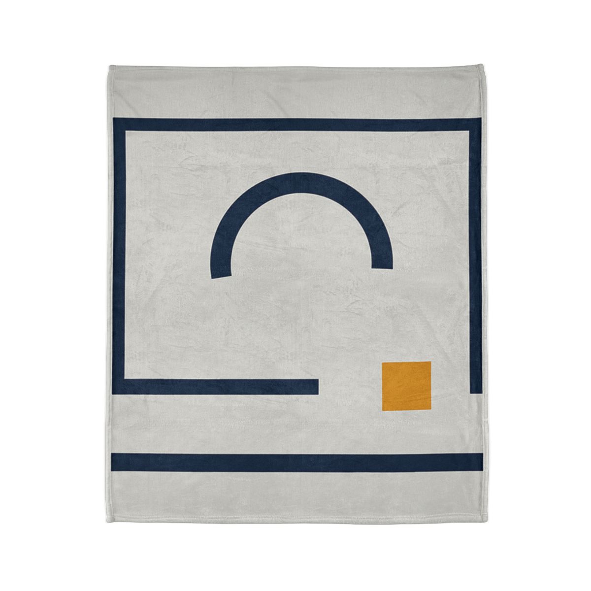 Broken Frame With Floating Arc custom blankets