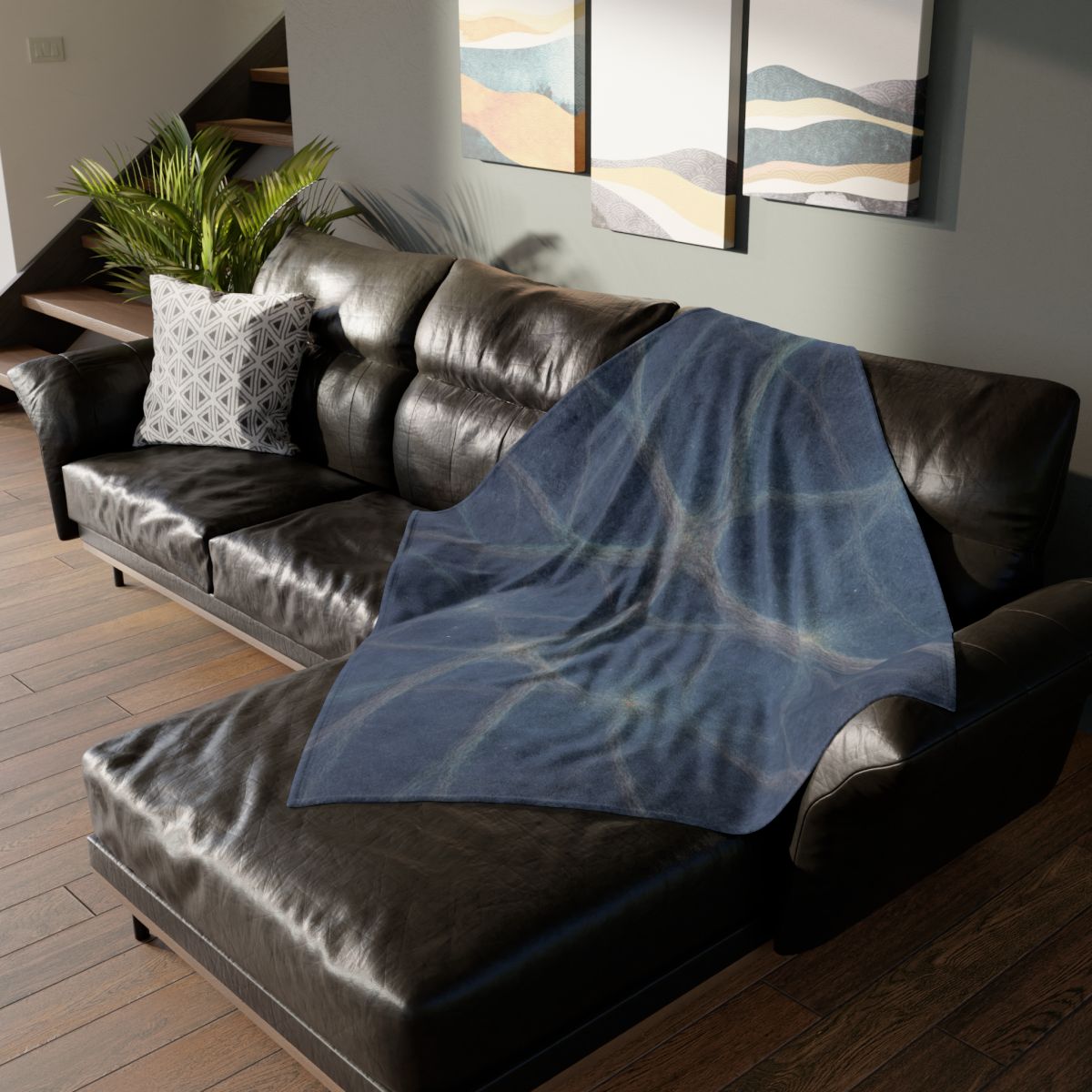Cosmic Web Filament personalized cozy blankets