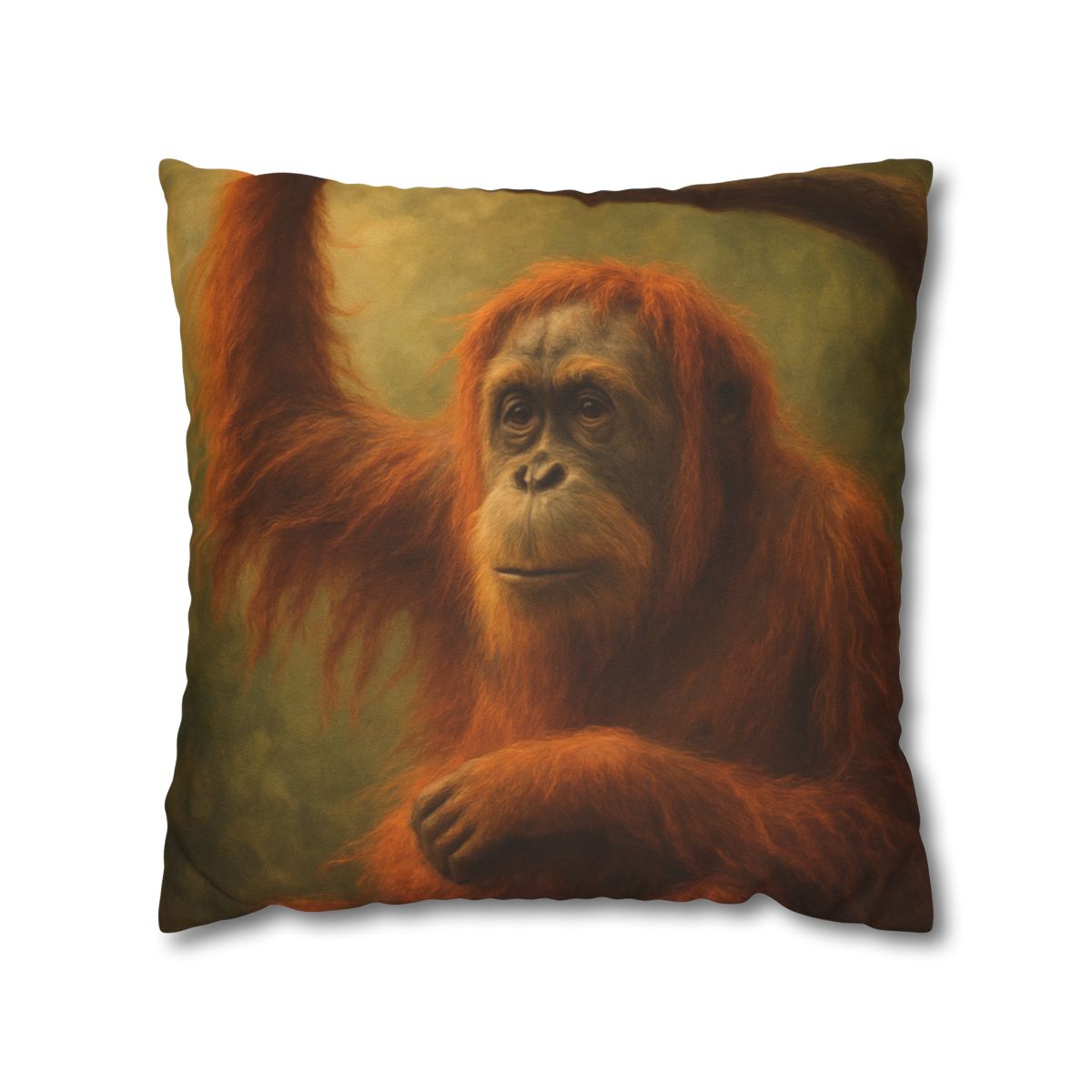 Canopy Sage Orangutan stylish decorative pillowcases
