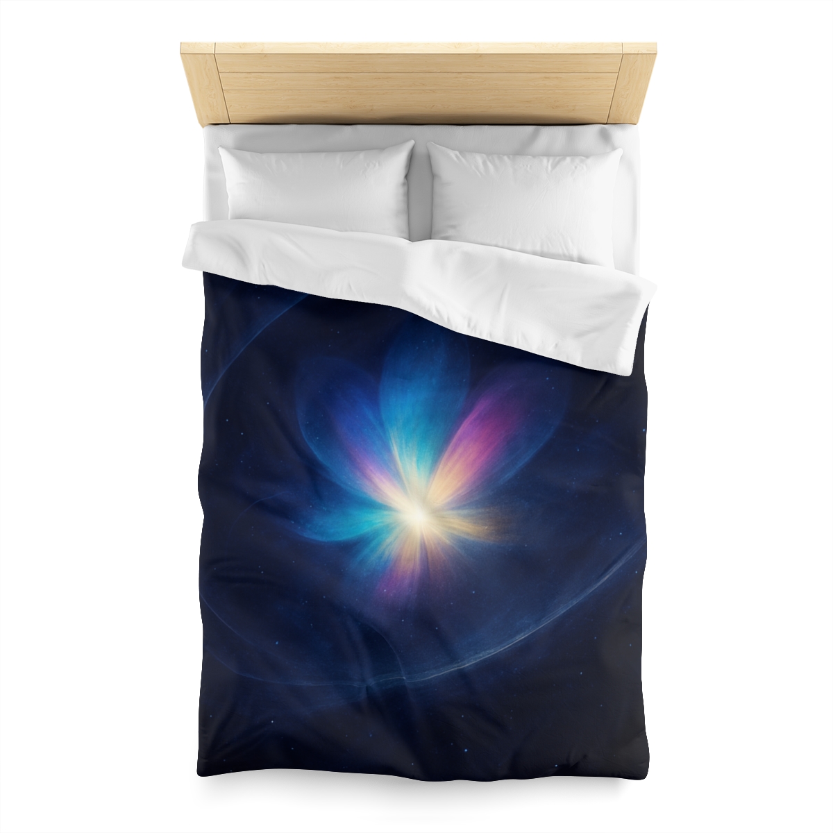 Prismatic Lensing Bloom personalized bedding duvets
