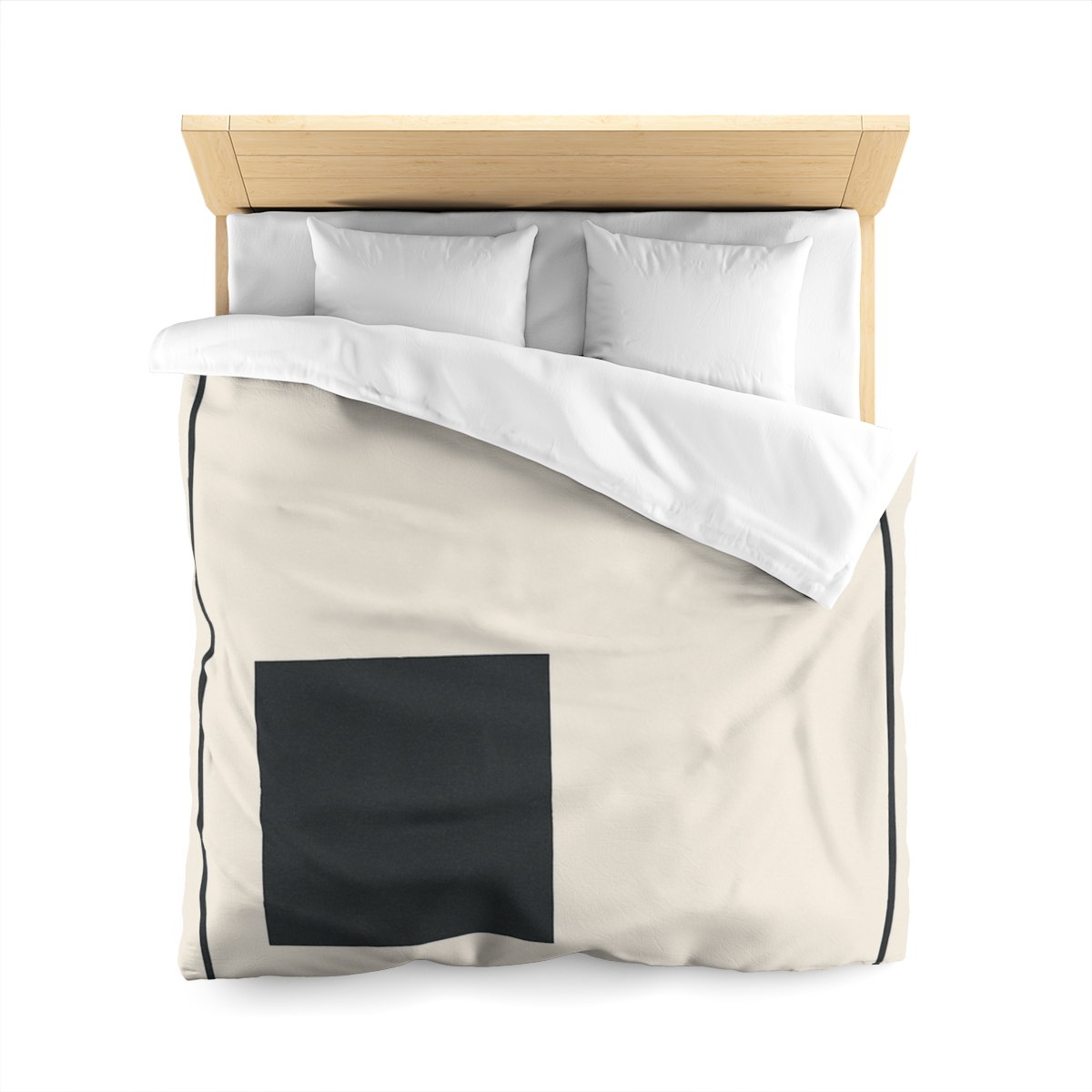 Balanced Triad With Open Frame soft comforter duvets