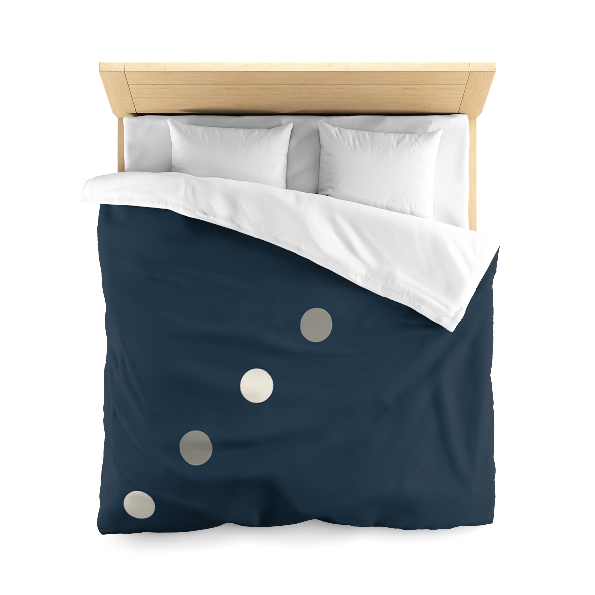 Diagonal Dot Ladder designer printed duvets