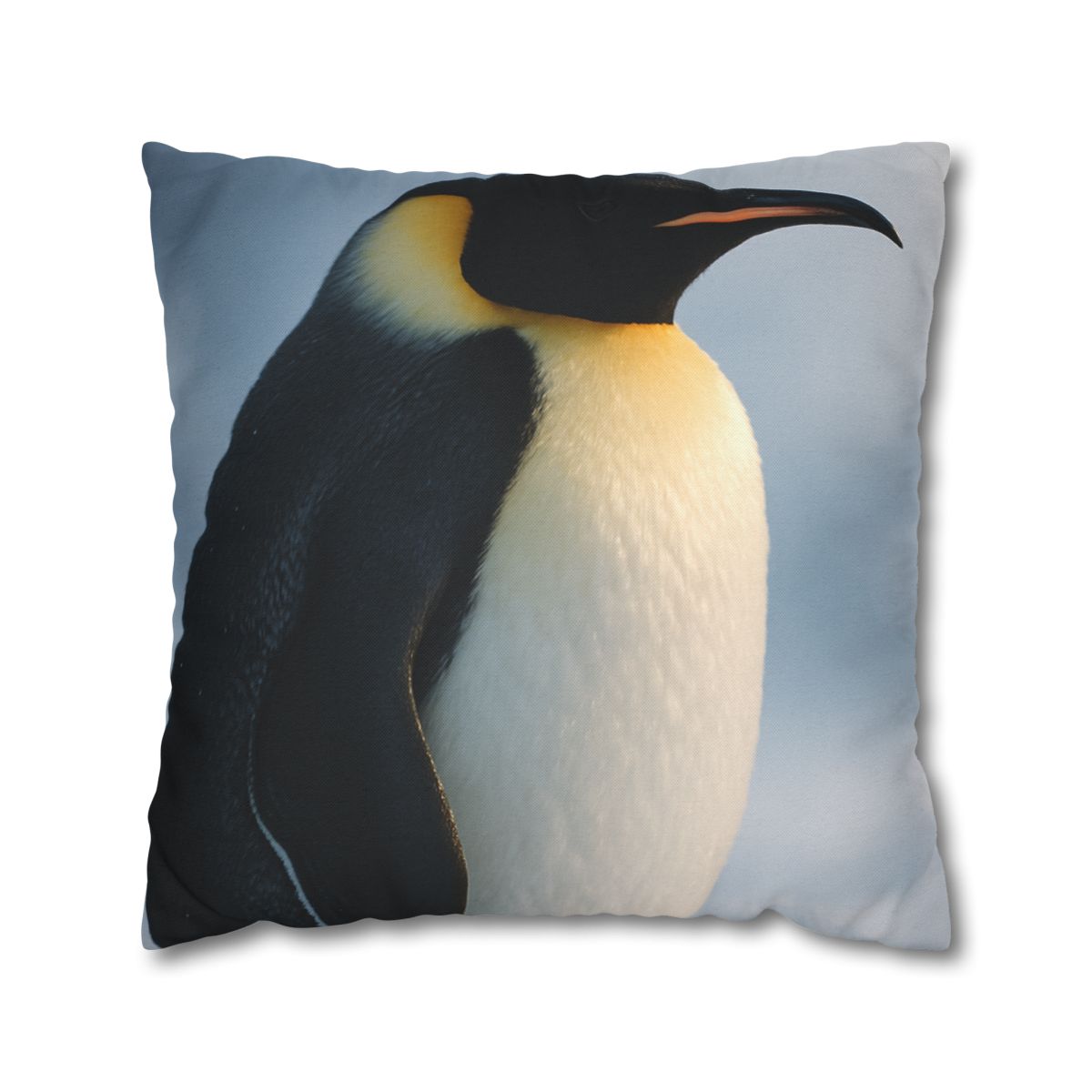 Glacier Gaze Emperor Penguin unique gift pillow cases