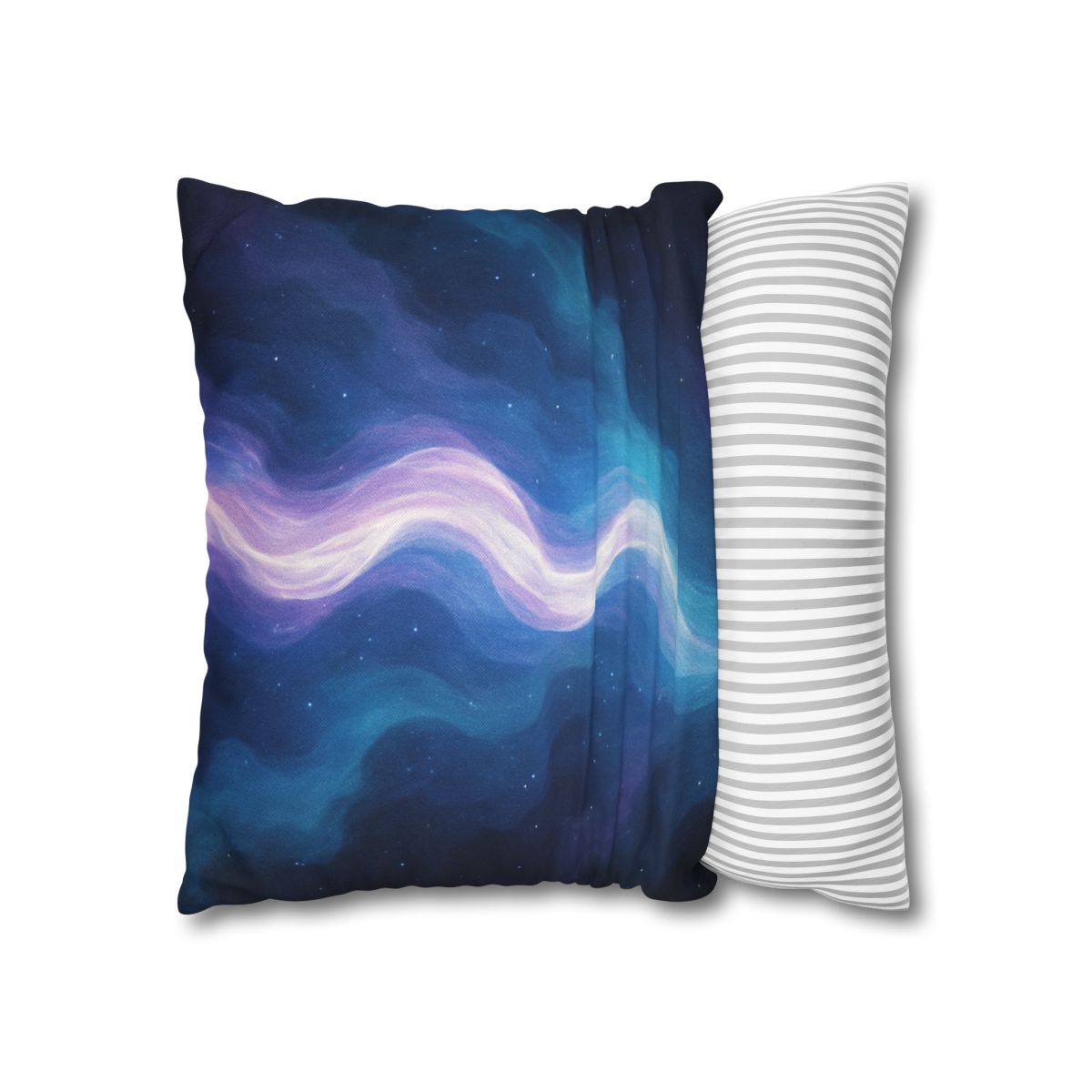 Electro Aurora Nebula Loom comfortable bedding pillow covers