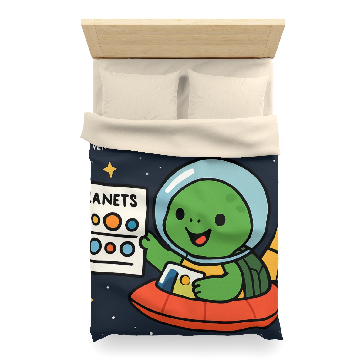 Solar Sail Turtle And The Planetary Parade stylish duvet covers