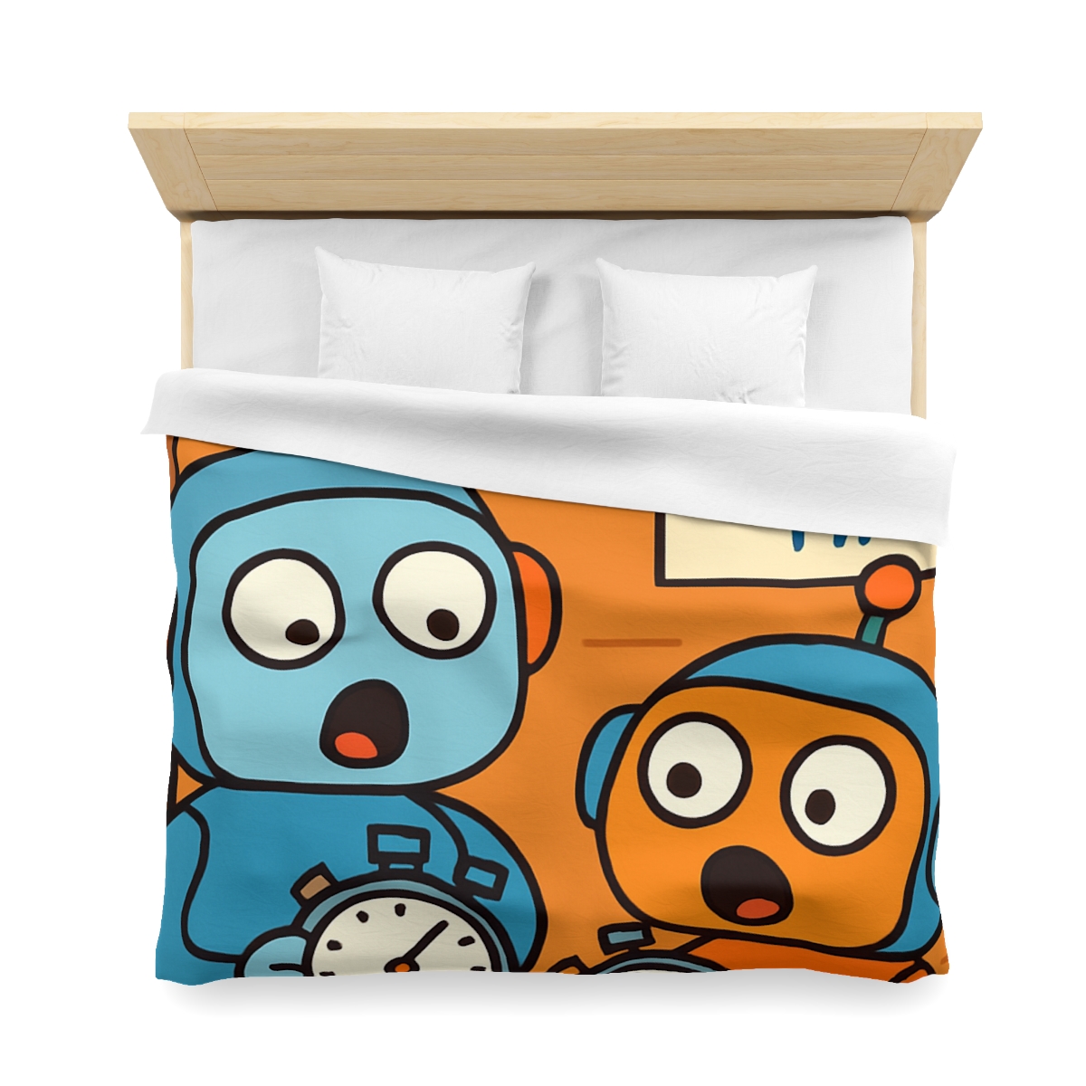 Time Dilation Treehouse Twins stylish duvet covers