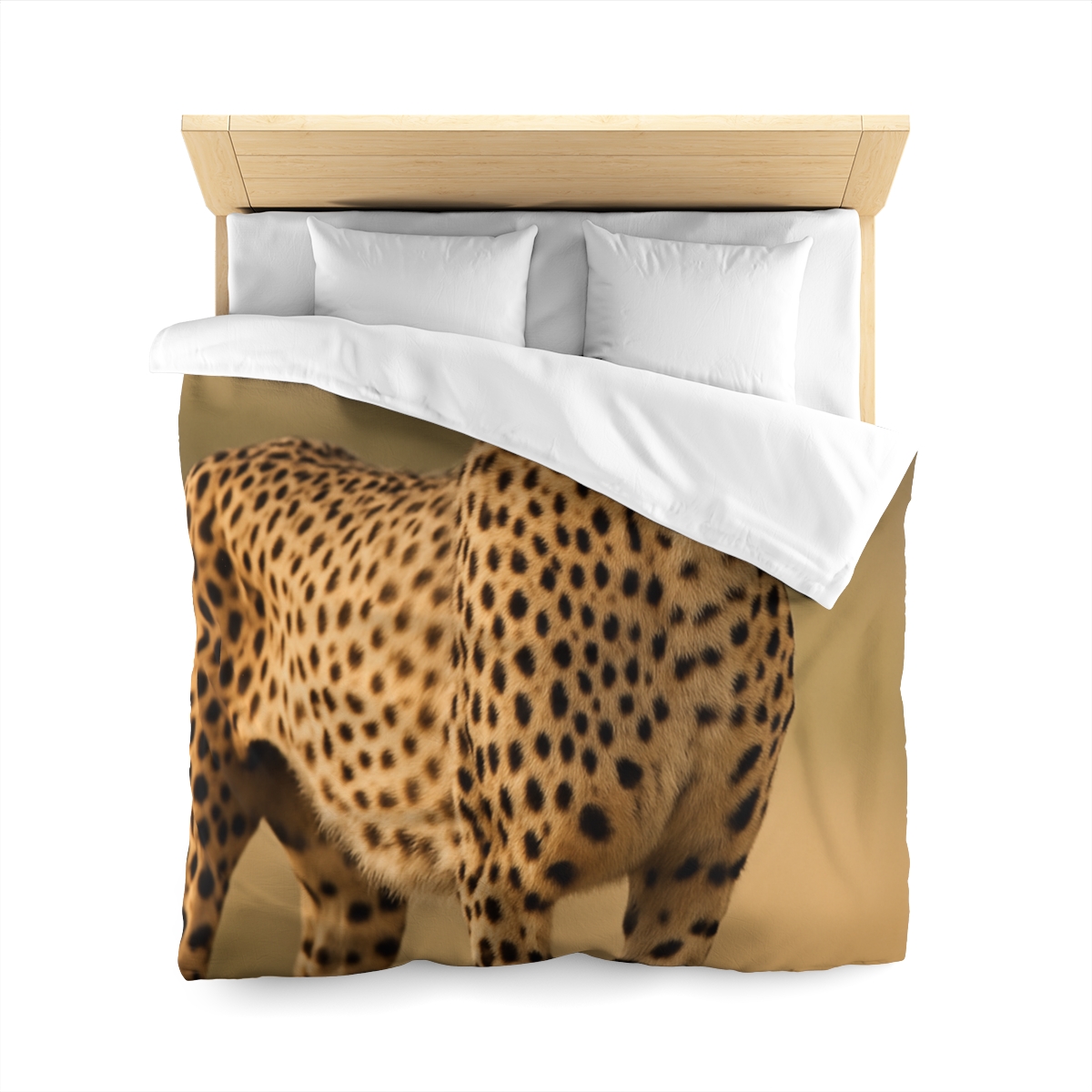 Wind Trace Cheetah personalized bedding duvets