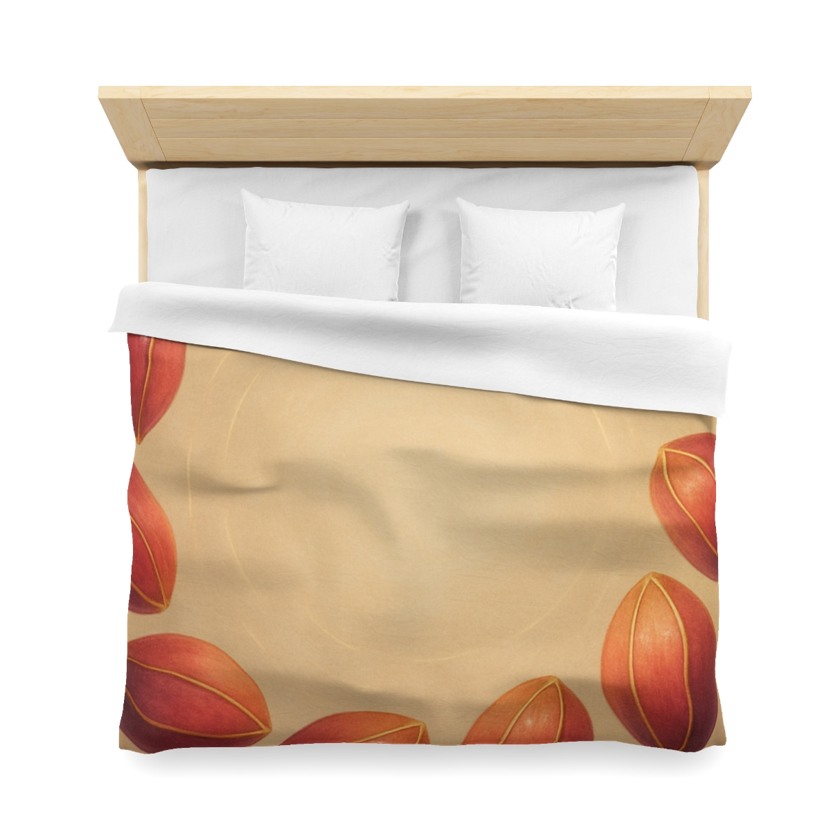 Cosmic Seed Pod Halo custom duvets