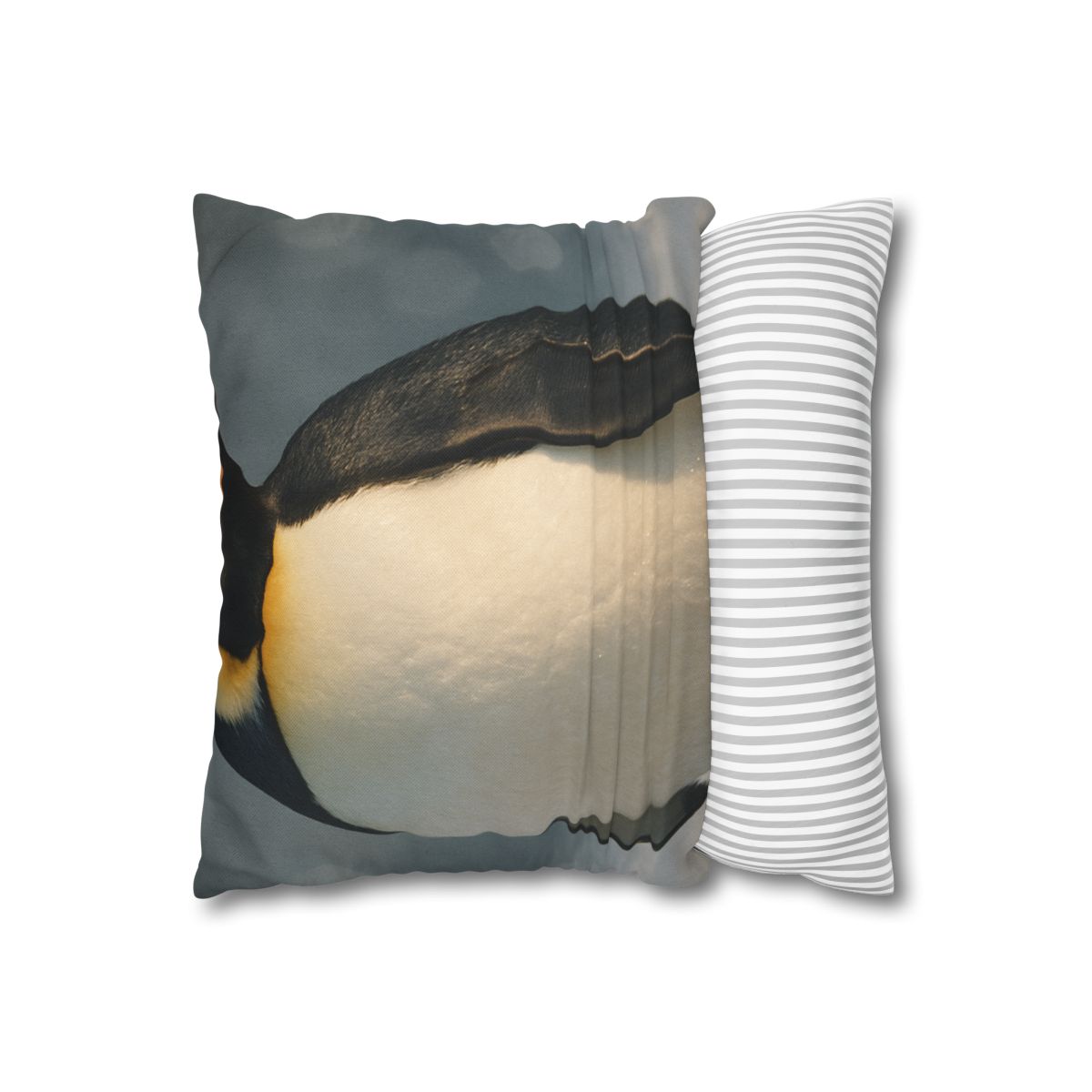 Velvet Eclipse Emperor Penguin designer print pillow cases