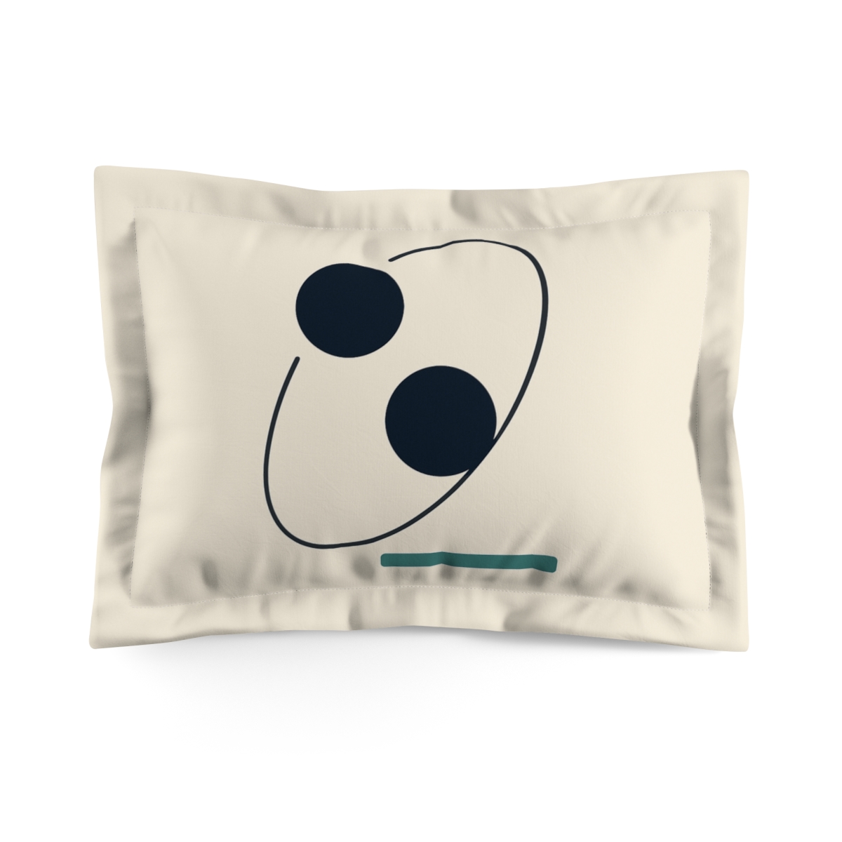 Orbiting Arc And Twin Discs unique shape pillows