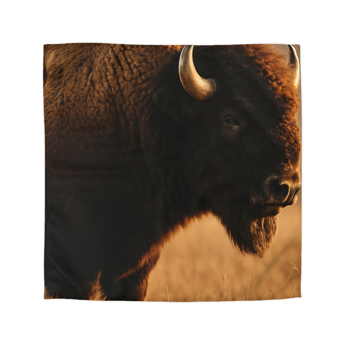 Prairie Thunder Bison custom duvets