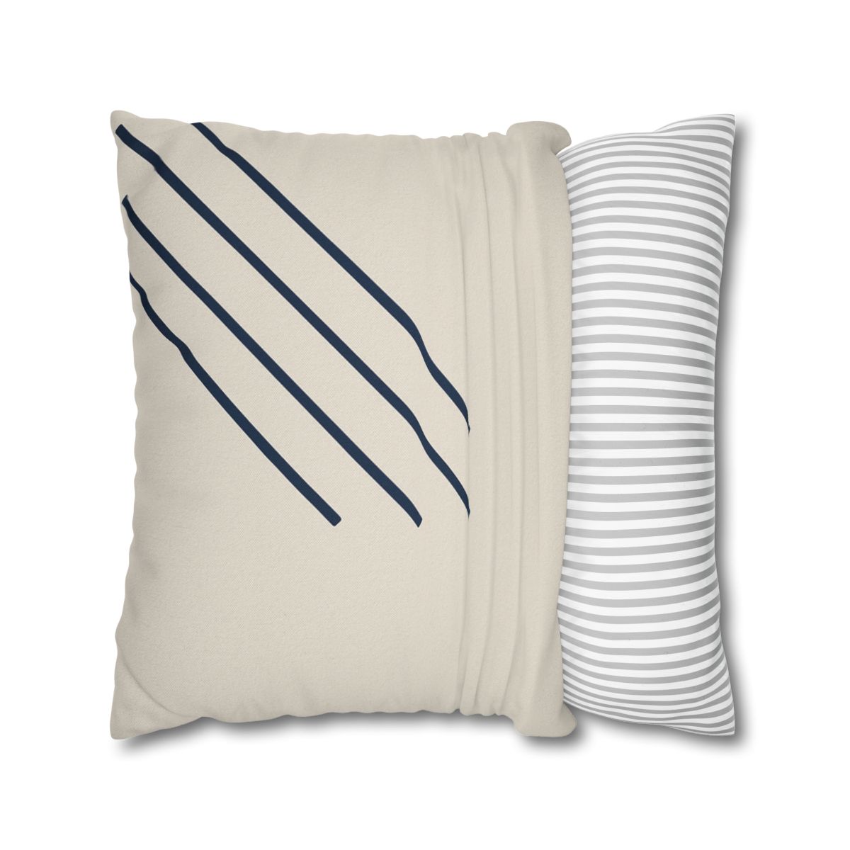 Diagonal Line Quartet designer print pillow cases