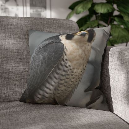 Starlit Focus Peregrine Falcon comfortable bedding pillow covers