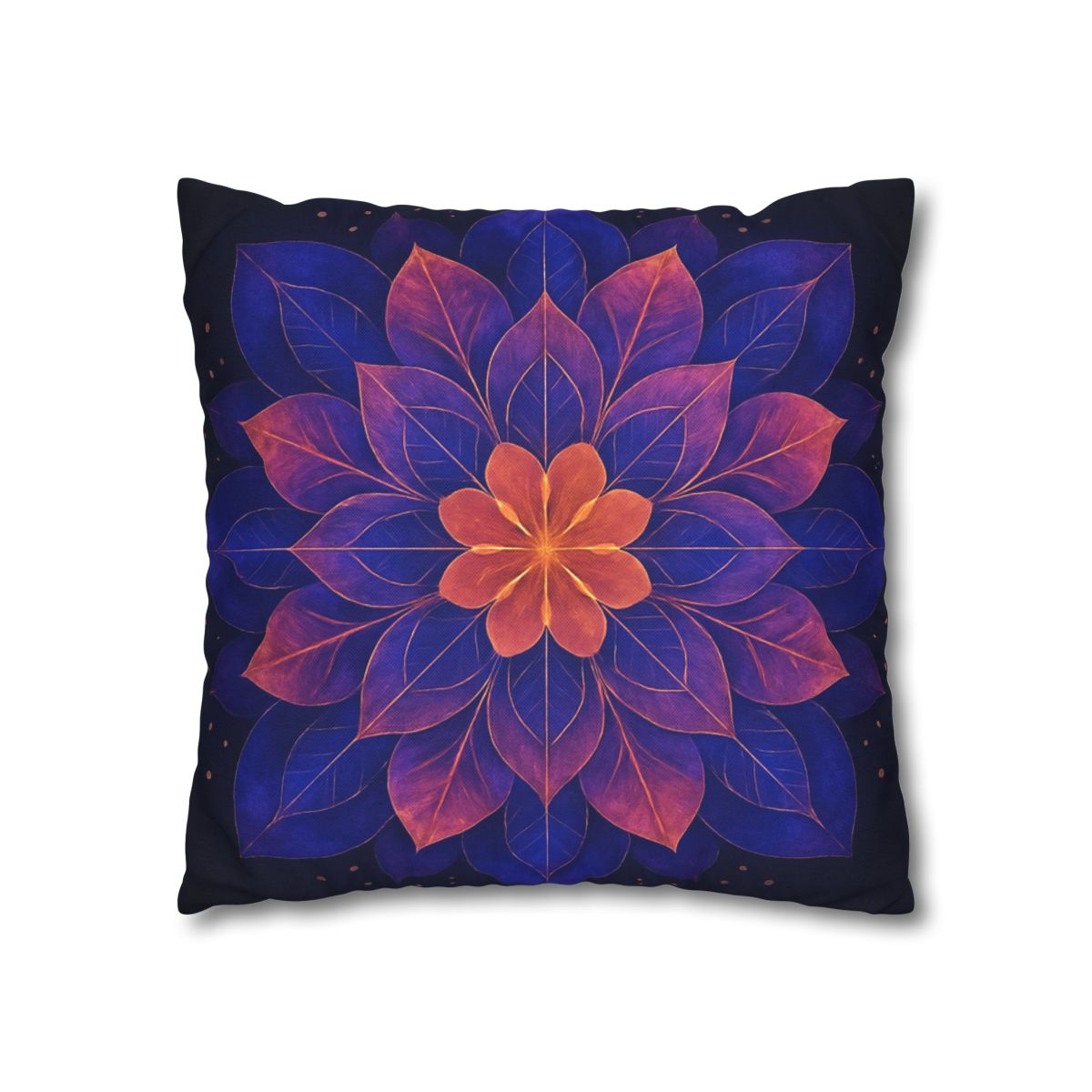 Petal Prism Mandala trendy patterned pillow cases