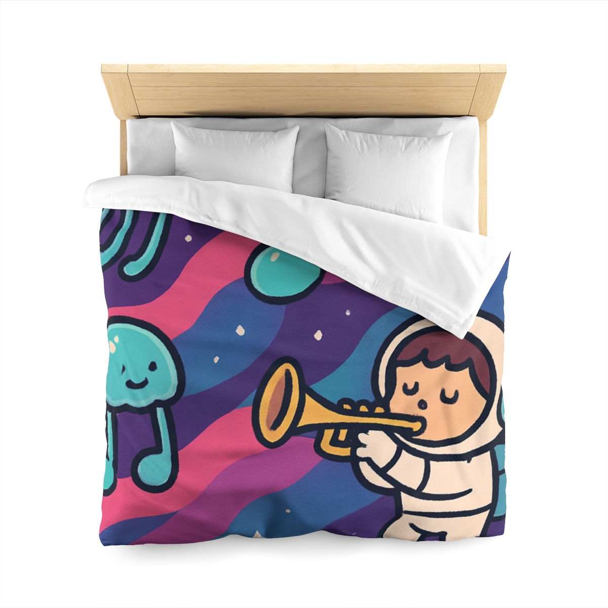 Nebula Jellyfish Orchestra duvets for gifts