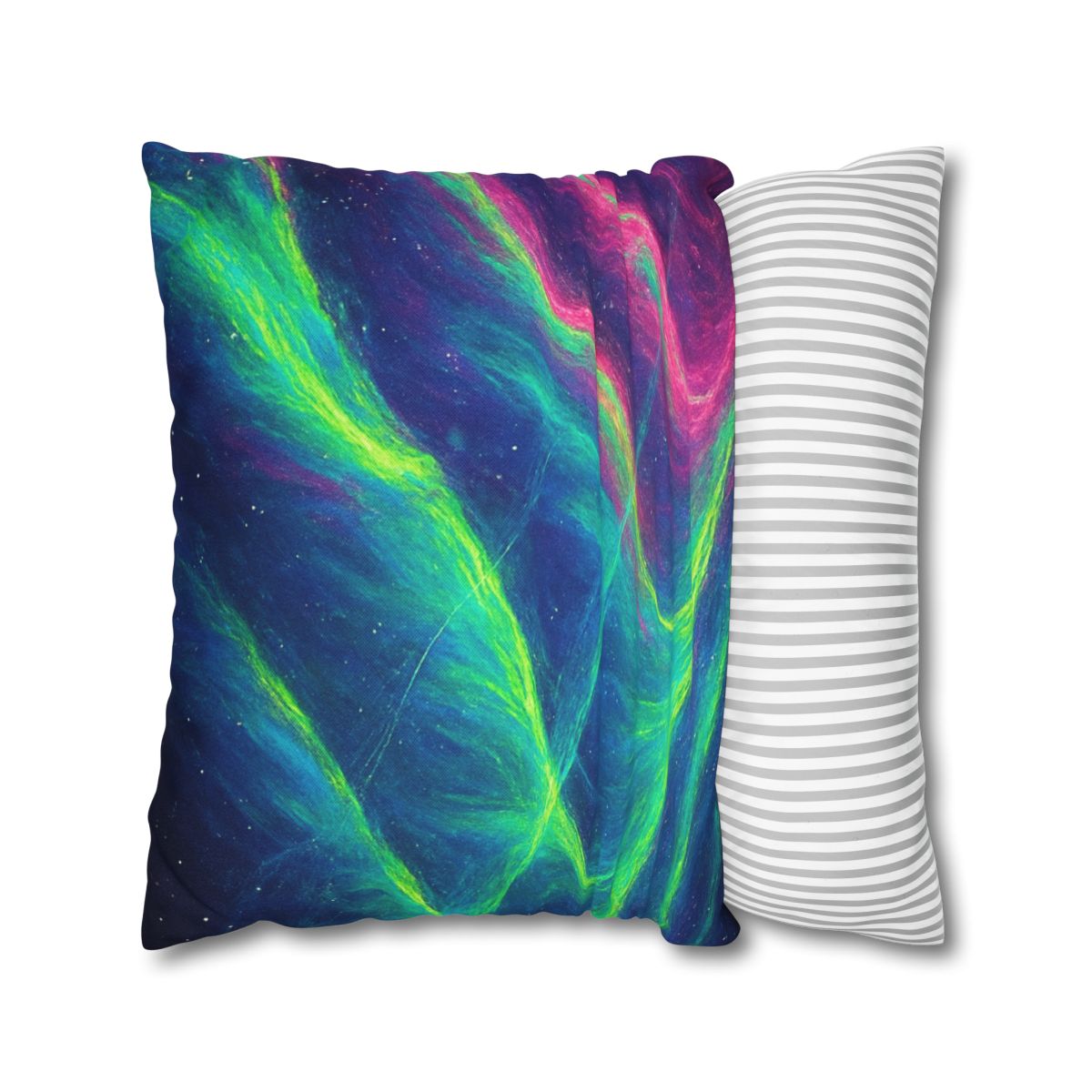 Ion Veil Aurora Tapestry personalized pillow covers