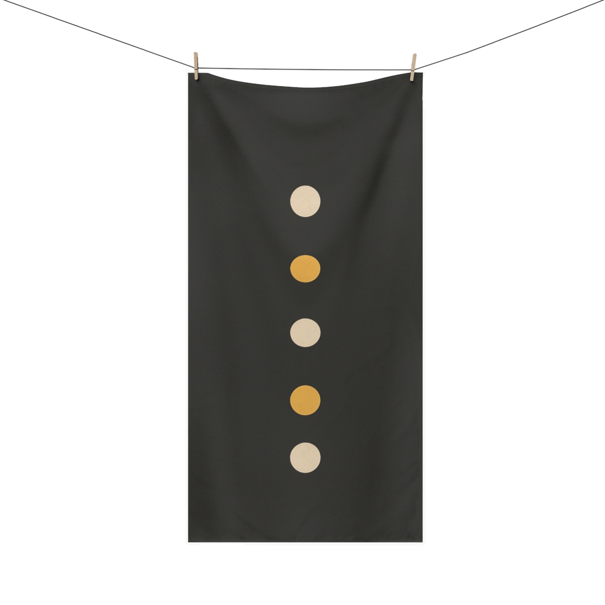 Staggered Stars In A Narrow Column comfortable face towels
