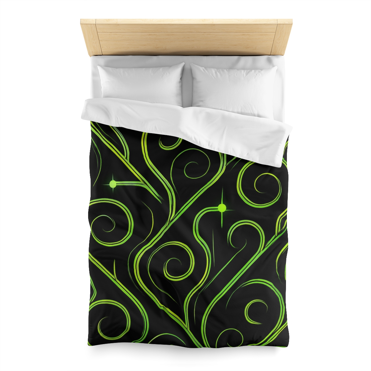 Vine Curl Circuitry soft comforter duvets